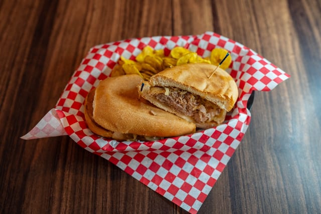 Pan con Lechon Sandwich