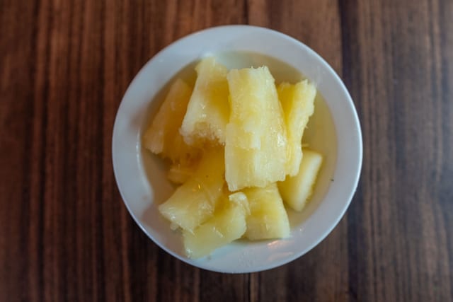 Yuca with Mojo Sauce